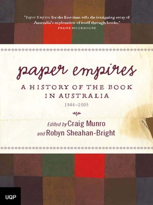 cover image of History of the Book in Australia, Volume 3